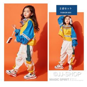 パーカー キッズ ダンス衣装 ヒップホップ H...の詳細画像3