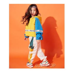 パーカー キッズ ダンス衣装 ヒップホップ H...の詳細画像4
