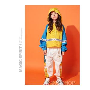 パーカー キッズ ダンス衣装 ヒップホップ H...の詳細画像5