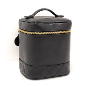 【中古】CHANEL ビコローレ バニティバッグ レザー｜jjcollection2008