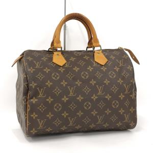 【中古】LOUIS VUITTON スピーディ30 ミニボストンバッグ モノグラム ブラウン M41526｜jjcollection2008