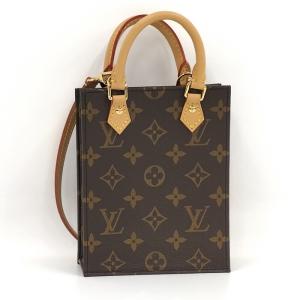 【中古】LOUIS VUITTON プティット サックプラ 2WAY ショルダーバッグ モノグラム M81295｜jjcollection2008