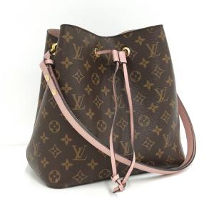 【中古】LOUIS VUITTON ネオノエ ショルダーバッグ モノグラム ローズプードル M44022｜jjcollection2008