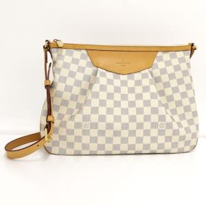 【中古】LOUIS VUITTON シラクーサ MM ショルダーバッグ ダミエ アズール N4111...