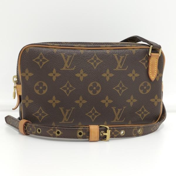 【中古】LOUIS VUITTON ポシェットマルリーバンドリエール ショルダーバッグ モノグラム ...