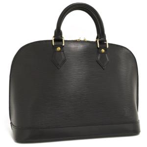 【美品】ルイヴィトン ビファス ハンドバッグ エピレザー ブラック ゴールド金具 LOUIS VUITTON ルイ ヴィトン エピ ビファス ハンドバッグ M52322