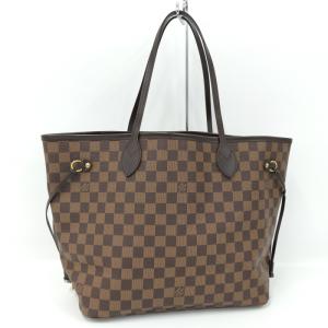 【中古】LOUIS VUITTON ネヴァーフル MM トートバッグ ダミエ エベヌ N51105