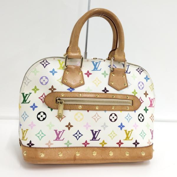 【中古】LOUIS VUITTON アルマ ハンドバッグ モノグラム マルチカラー ブロン M926...