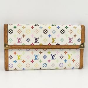 【中古】LOUIS VUITTON マルチカラー インターナショナル ホワイト M92659｜jjcollection2008