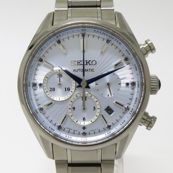 【中古】SEIKO ブライツ メンズ 腕時計 チタン 自動巻き ライトブルー文字盤 SDGZ015
