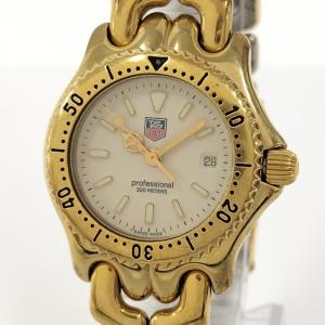 【中古】TAG HEUER セルシリーズ プロフェッショナル レディース 腕時計 クオーツ SS G...