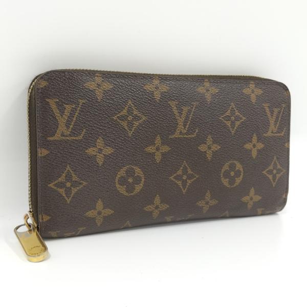 【中古】LOUIS VUITTON ジッピーウォレット ラウンドファスナー 長財布 モノグラム M6...