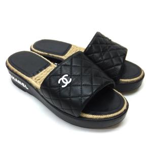 CHANEL マトラッセ・エスパドリーユ・サンダ...の商品画像