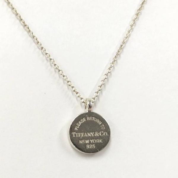 Tiffany&amp;Co. リターントゥ ティファニー ラウンドチャームネックレス SV925
