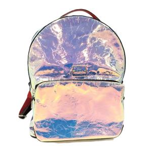 Christian Louboutin Backloubi Backpack リュックサック バックパック ナイロン ラバー オーロラ