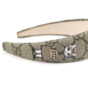 GUCCI GGスプリーム ヘアバンド カチュ...の詳細画像3