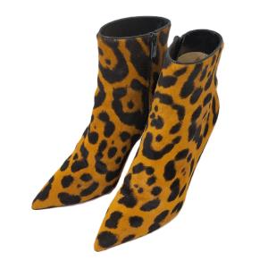 Christian Louboutin ショートブーツ レオパード レディース 表記サイズ37