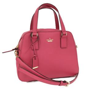 Katespade 2WAYバッグ レザー ピンク