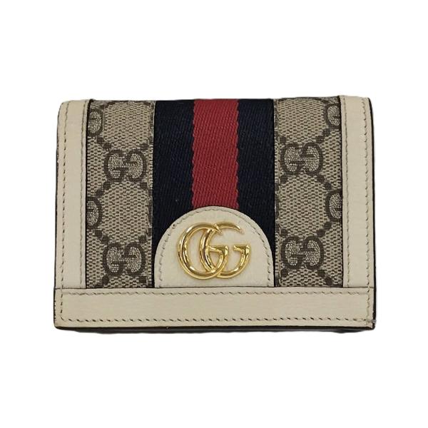 GUCCI 二つ折り財布 オフィディア 523155