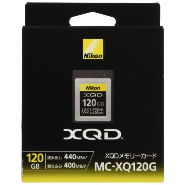 アクセサリー Nikon XQDメモリーカード ブラック 120GB MC-XQ120G