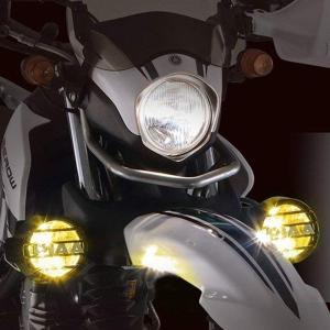バイク用アクセサリー PIAA バイク用アシストランプ LED イエロー 12V8W(フォグ配光) YAMAHA SEROW専用キット 車検対応 ランプ2個入 M｜jjhouse