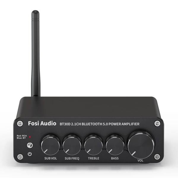 オーディオ機器 Fosi Audio BT30D Bluetooth5.0アンプ パワーアンプ サウ...
