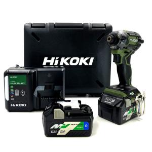 電動工具 HiKOKI(ハイコーキ) 36Vインパクトドライバ WH36DC(2XPGS) フォレストグリーン 小型軽量化 ビット振れ軽減 トリガーフ｜jjhouse