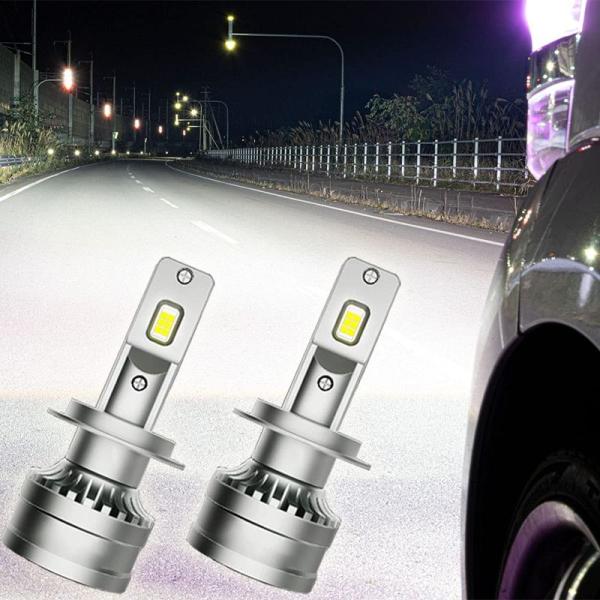 自動車用品 セルシオ 30系 ハイビームに最適 LEDヘッドライト HB3形状 コンパクト設計 美白...