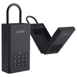 ホームセキュリティ Lockin Smart Lock Box L1 スマートロック キーボックス ロックイン 防犯 防水 盗難防止 大容量 鍵収納 玄関ドア｜jjhouse