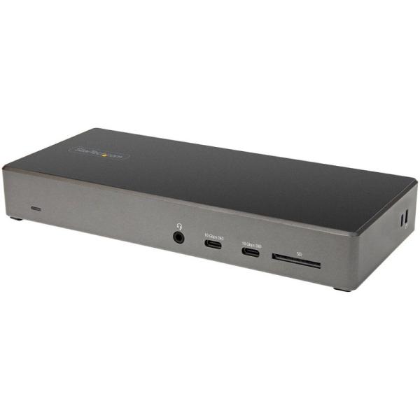StarTech.com USB Type-C ドッキングステーション/トリプル4Kディスプレイ対応...