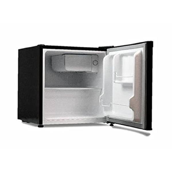 家電・キッチン家電 TEES ティーズ 1ドア冷蔵庫 46L 温度調整７段階 ブラック 製氷室付き ...