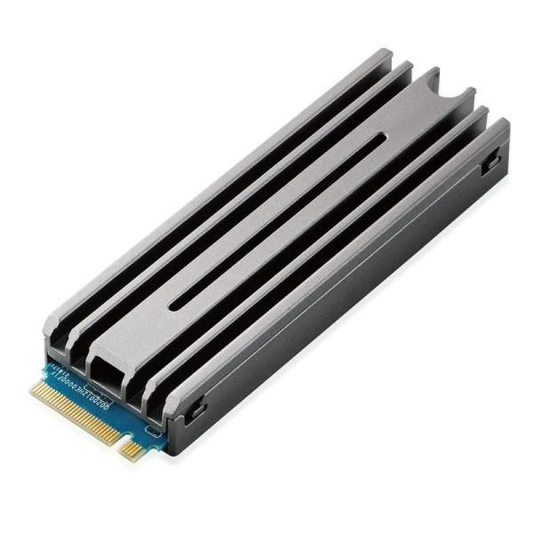 内蔵SSD エレコム 500GB M.2 2280 PCIe Gen4 x4 PS5専用設計のヒート...