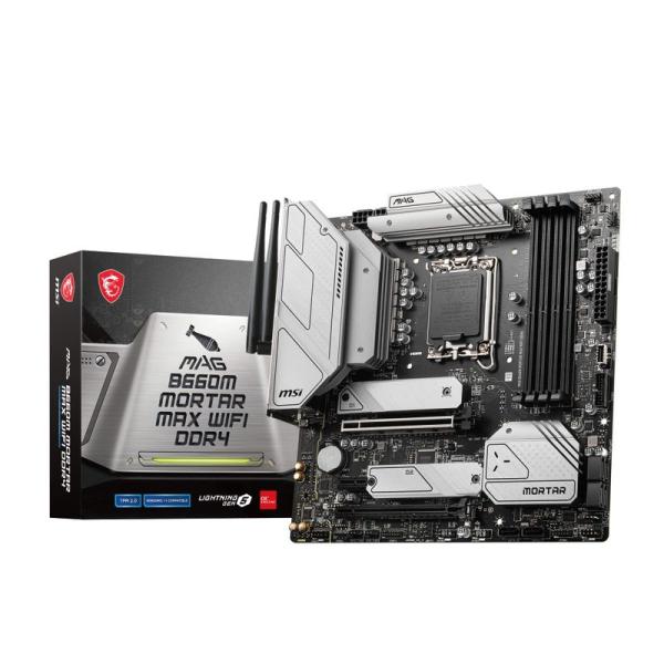 マザーボード MSI MAG B660M MORTAR MAX WIFI DDR4 Micro-AT...