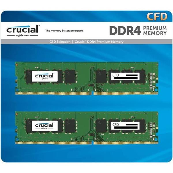 デスクトップPC用メモリ CFD販売 Crucial by Micron DDR4-2400 (PC...