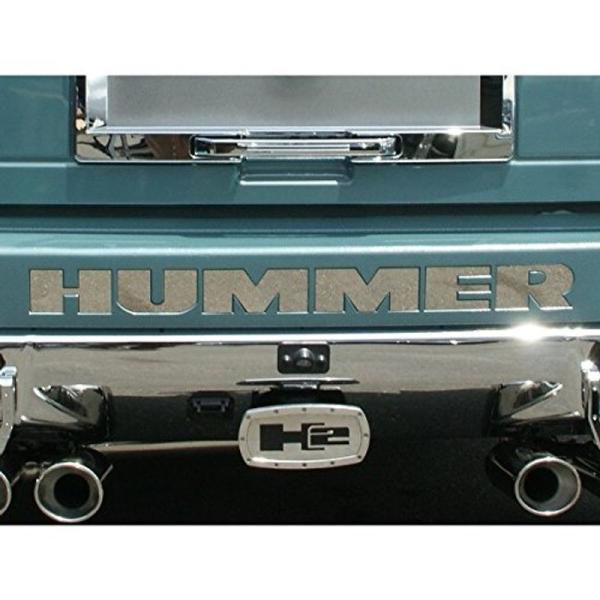 HUMMER/ハマー H2 ステンレス リアバンパーレター