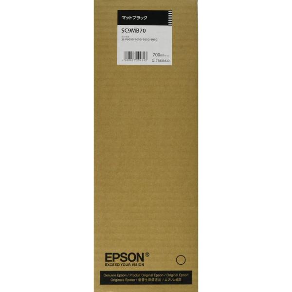 インクジェットプリンタのインクカートリッジ マットブラック/700ml EPSON 純正インクカート...