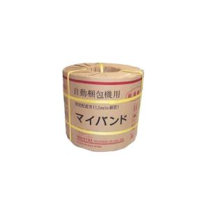 PPバンド 自動梱包機用 15.5mm×2500m巻2巻 (黄)｜jjhouse