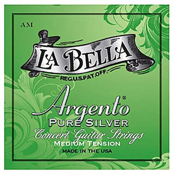 LA BELLA (ラベラ) クラシックギター弦 AM Argento Pure Silver Me...