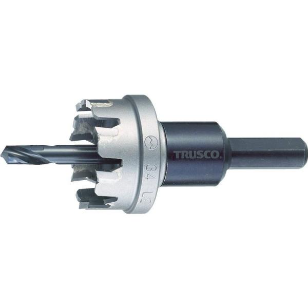 フライス盤アクセサリ 41mm 工具 TRUSCO(トラスコ) 超硬ステンレスホールカッター TTG...