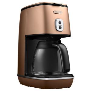 コーヒーメーカー スタイルコッパー キッチン家電 デロンギ(DeLonghi) ディスティンタコレクション ドリップコーヒーメーカー アロマモード搭載 6杯 ICMI011｜jjhouse