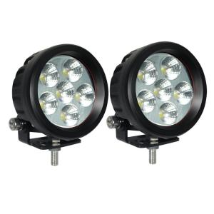 LED補助灯 ワークライト 広角 バックランプ汎用 18W 1800ルーメン 車外灯 白光 ノイズレス対策製品 12v 24v 兼用 防水｜jjhouse