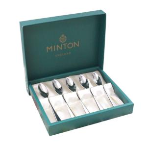 MINTON(ミントン) Sシリーズ ティースプーン&amp;ケーキフォーク 10本セット