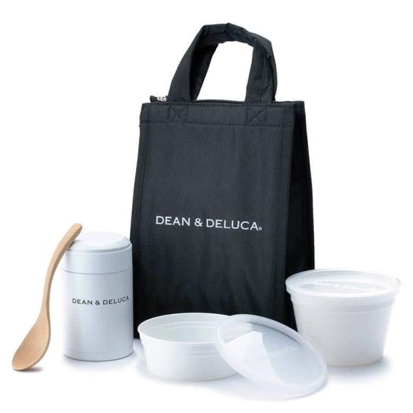 DEAN&amp;DELUCA スープランチバッグセット クーラーバッグS、フードコンテナーSM 保冷バッグ...