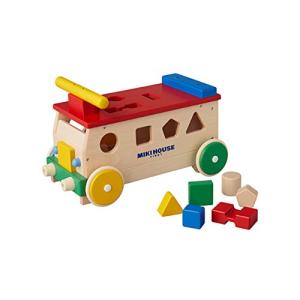 MIKIHOUSE  出産祝いに♪  ブッブー♪  46-1187-366 赤