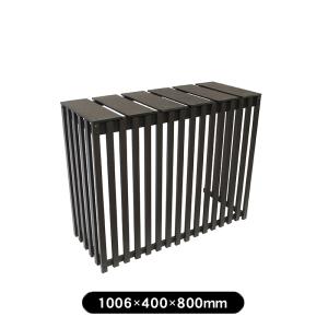 【室外機カバー】CV-950 ダークブラウン ラタン風　2台セット！ 室外機カバー ラタン調 CV-950 Esterno エステルノ エアコン室外機 幅