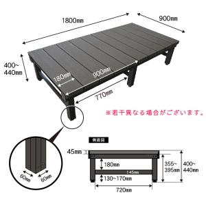 人工木 アルミ DX デッキ T5型 1890...の詳細画像3