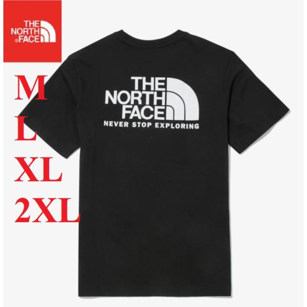 ノースフェイス Tシャツ 綿100% ビックロゴ THE NORTH FACE COTTON LOG...