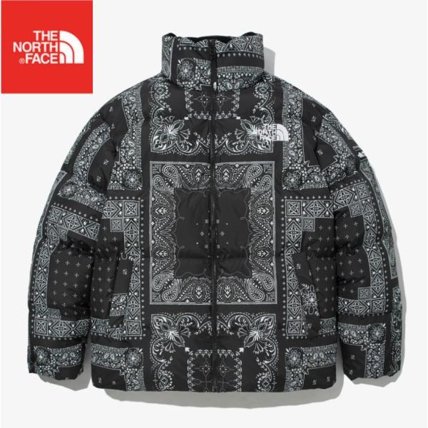 ノースフェイス ダウンジャケット メンズ レディース ペイズリー柄 THE NORTH FACE N...