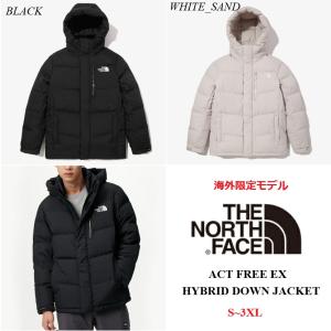 ノースフェイス ダウンジャケット メンズ レディース THE NORTH FACE ACT FREE EX HYBRID DOWN JACKET フード付き NJ1DN79A 軽量 人気 K422A｜JJStar Shop