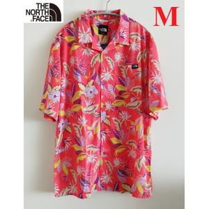 ノースフェイス アロハシャツ 半袖 メンズ 胸ポケット リラックスフィット ハワイアンシャツ カジュアル M'S NEW HOLIDAY S/S SHIRTS 冷感 NH8SL02B｜JJStar Shop